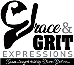 Grace & Grit Expressions logo text.